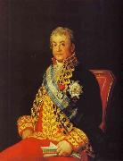 Francisco Jose de Goya Portrait of Jose Antonio, Marques Caballero Kepmasa oil painting picture wholesale